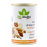 Mix di Legumi Lessi BIO in latta - BioItalia - 400 g