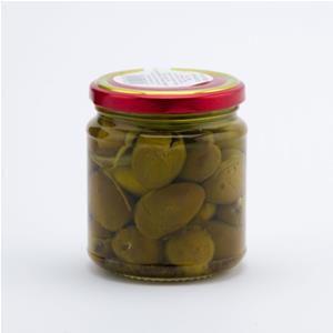 Olive Verdi Schiacciate in Olio - Azienda Agricola Palladino - 212 ml