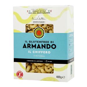 Pasta Armando - Il Gluten Free di Armando - Il Chiffero - Pacco da 400 gr - Senza Glutine