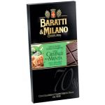 Tavoletta Cioccolato Fondente 70% - Baratti & Milano - Cristalli di Menta - 75 gr