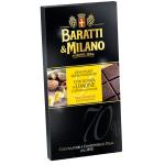 Tavoletta Cioccolato Fondente 70% - Baratti & Milano - Limone e Zenzero - 75 gr