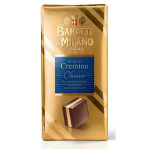 Tavoletta Cremino Classico - Baratti & Milano - Cioccolato Latte e Nocciola - 100 gr