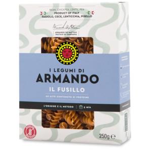 Pasta Armando - I Legumi di Armando - Il Fusillo Multilegumi - Pacco da 250  gr - Pasta Armando 