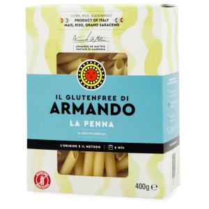 Pasta Armando - Il Gluten Free di Armando - La Penna - Pacco da 400 gr - Senza Glutine