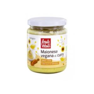 Maionese Vegana al Curry Biologica - Senza Uova - Baule Volante - 230 g