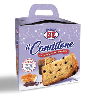 Panettone - SZ - Senza Zucchero - Il Canditone - 650 g