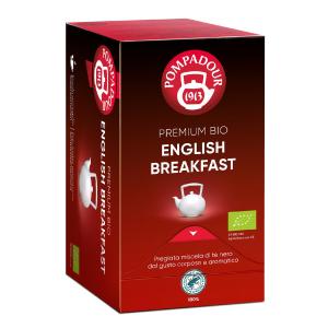 Tisana Biologica Pompadour - Premium English Breakfast - 20 Filtri - 35 g