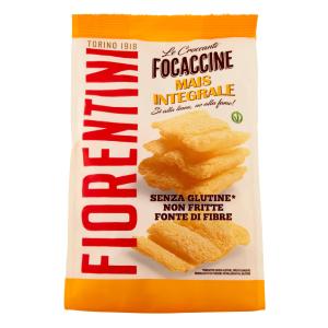 Snack Fiorentini - Le Croccanti Focaccine - Mais Integrale - 100 g