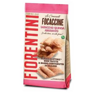 Snack Fiorentini - Le Croccanti Focaccine - Saraceno Quinoa e Amaranto - 100 g