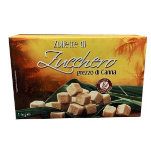 Zollette di Zucchero Grezzo di Canna - Fiorentini - 1 Kg