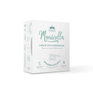 Mandorella Spalmabile Naturale - Formaggio vegetale alle mandorle - 180 g - Fattoria della Mandorla