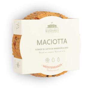 Maciotta Mediterranea - Formaggio vegetale semistagionato alle mandorle - 200 g - Fattoria della Mandorla