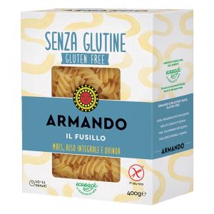 Pasta Armando - Il Gluten Free di Armando - Il Fusillo - Pacco da 400 gr - Senza Glutine